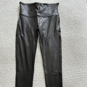 Spanx Faux Leather Leggings